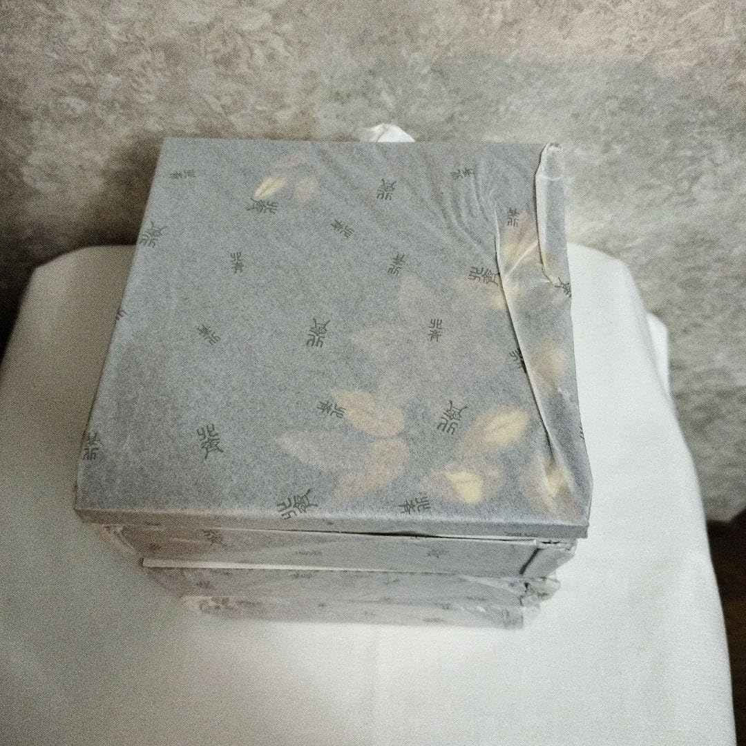 北斎 6.0寸 鉄線三段角重箱 公長齋小菅 6.5寸 三段重箱